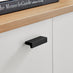 Bisset Off White and Wood Effect 1 Door and 3 Drawer Sideboard