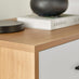 Bisset 1 Drawer Wood Bedside Table