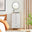 Bisset Off White and Wood Effect 5 Drawer Tall Chest of Drawers