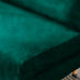 Bobby Green Velvet Double Folding Sofa Bed