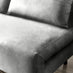 Bobby Grey Velvet Double Folding Sofa Bed