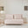 Bobby Pale Pink Velvet Double Folding Sofa Bed