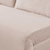 Bobby Pale Pink Velvet Double Folding Sofa Bed