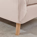 Bobby Pale Pink Velvet Double Folding Sofa Bed