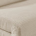 Bobby Cream Jumbo Corduroy Single Folding Sofa Bed Chair