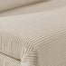 Bobby Cream Jumbo Corduroy Single Folding Sofa Bed Chair