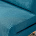 Bobby Blue Fabric Single Folding Sofa Bed