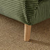 Bobby Green Jumbo Corduroy Single Folding Sofa Bed Chair