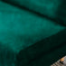 Bobby Green Velvet Single Folding Sofa Bed