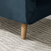 Bobby Blue Velvet Single Folding Sofa Bed Chair