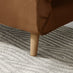 Bobby Orange Velvet Single Folding Sofa Bed Chair