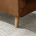 Bobby Orange Velvet Single Folding Sofa Bed Chair