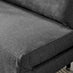 Bobby Dark Grey Fabric Single Folding Sofa Bed