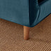 Bobby Blue Velvet Double Folding Sofa Bed