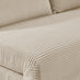 Bobby Cream Jumbo Corduroy Folding Double Sofa Bed