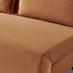 Bobby Orange Velvet Double Folding Sofa Bed