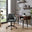 Booker Black Faux Leather Swivel Office Chair