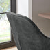 Booker Black Faux Leather Swivel Office Chair