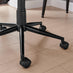 Booker Black Faux Leather Swivel Office Chair