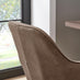 Booker Brown Faux Leather Swivel Office Chair