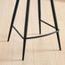 2x Braxton Cream Boucle Fabric Counter Stools