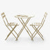 Cabo Cream Metal 2 Seat Garden Bistro Set