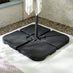 Cantilever Cream Square Garden Parasol & Base Set