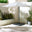 Cantilever Cream Square Garden Parasol & Base Set