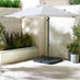 Cantilever Cream Square Garden Parasol Only (No Base)