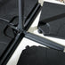 Cantilever Green Square Garden Parasol & Base Set