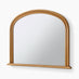 Cecily Gold Wood Large 110x90 Overmantle Arch Mirror