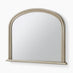 Cecily Silver Wood Large 110x90 Overmantle Arch Mirror