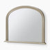 Cecily Silver Wood Large 110x90 Overmantle Arch Mirror