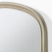 Cecily Silver Wood Large 110x90 Overmantle Arch Mirror