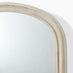 Cecily Whitewash Wood Large 110x90 Overmantle Arch Mirror