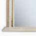 Cecily Whitewash Wood Large 110x90 Overmantle Arch Mirror