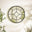 Compass Black Medium Round Window 60cm Garden Mirror