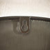 Compass Black Medium Round Window 60cm Garden Mirror