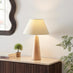 Connie Wood Tapered Table Lamp