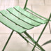 Cabo Green Metal 2 Seat Garden Bistro Set