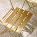 Cabo Mustard Yellow Metal 2 Seat Garden Bistro Set
