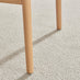 Leif Oak Veneer Wood Rectangular Extending Table & 8 Caia Wishbone Dining Chairs