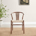 Palma Round Green Marble Effect Dining Table & 4 Caia Chairs