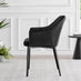 Imperia High Gloss White Dining Table & 6 Black Calla Black Leg Chairs