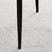 2x Calla Green Velvet Dining Chairs with Black Legs