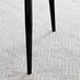 Imperia High Gloss White Dining Table & 6 Grey Calla Black Leg Chairs