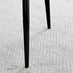 Imperia High Gloss White Dining Table & 6 Grey Calla Black Leg Chairs