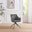 Calla Grey Velvet Swivel Office Chair