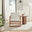 Cassia Beige Fabric Mid Century Modern Accent Chair
