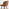 2x Catriona Terracotta Orange Fabric Bar Chairs